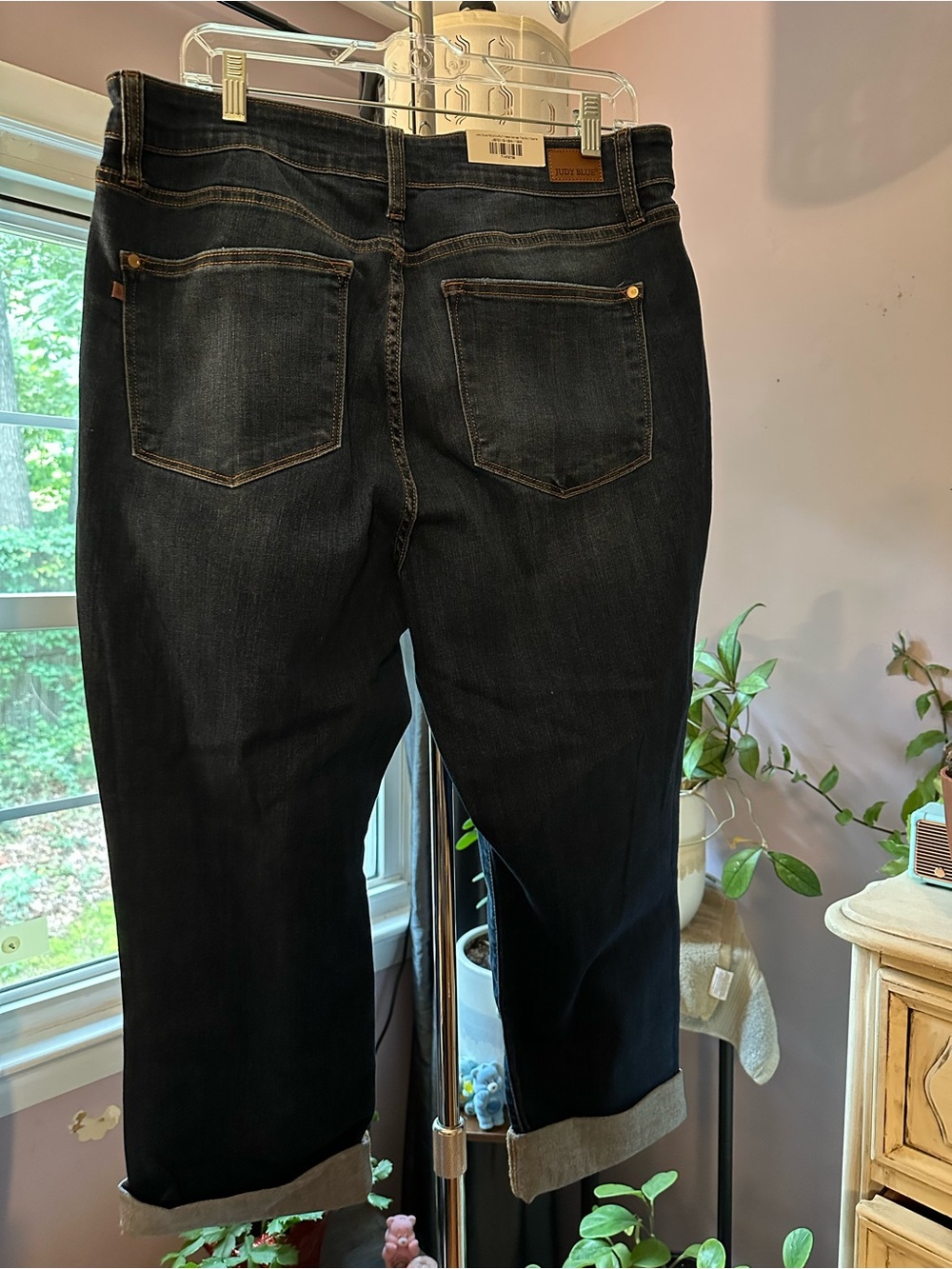 JUDY BLUE Denim Capris, 18 W, NWT - Picture 2 of 5